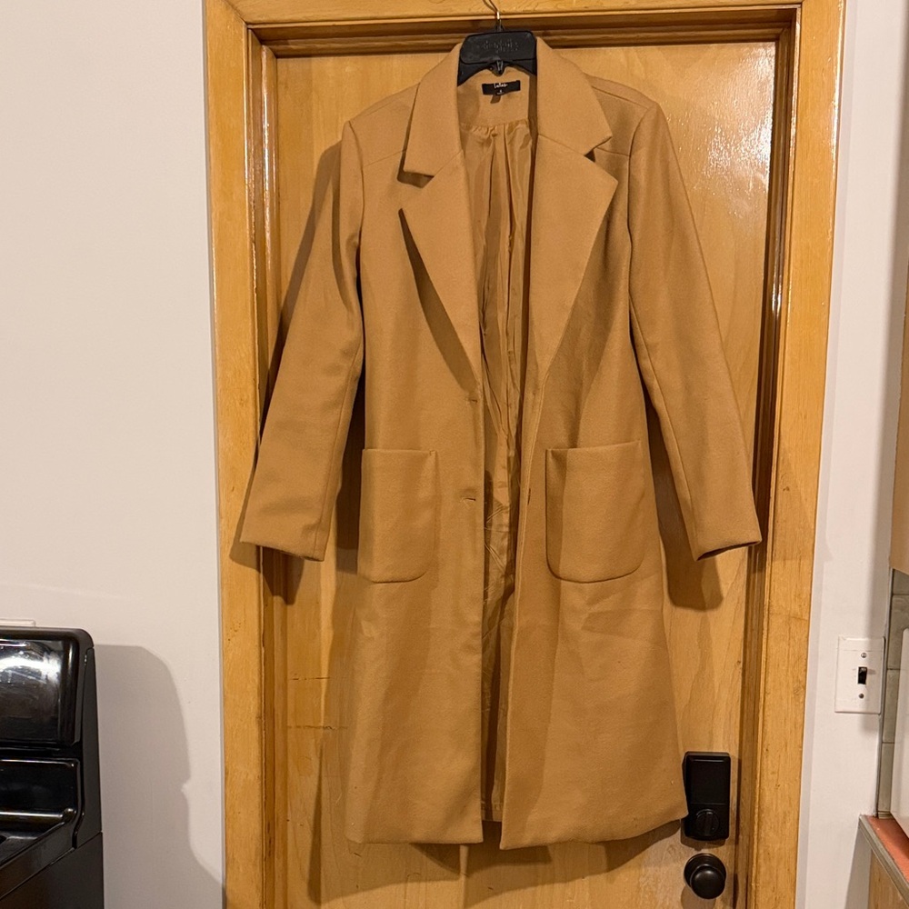 Lulu's Tan Trench Coat